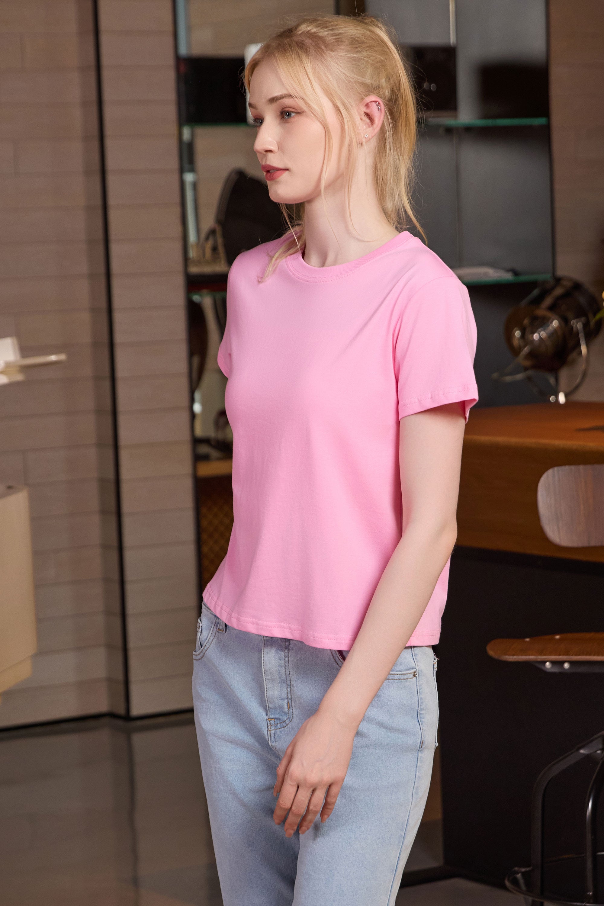 Essential Soft Crop Tee