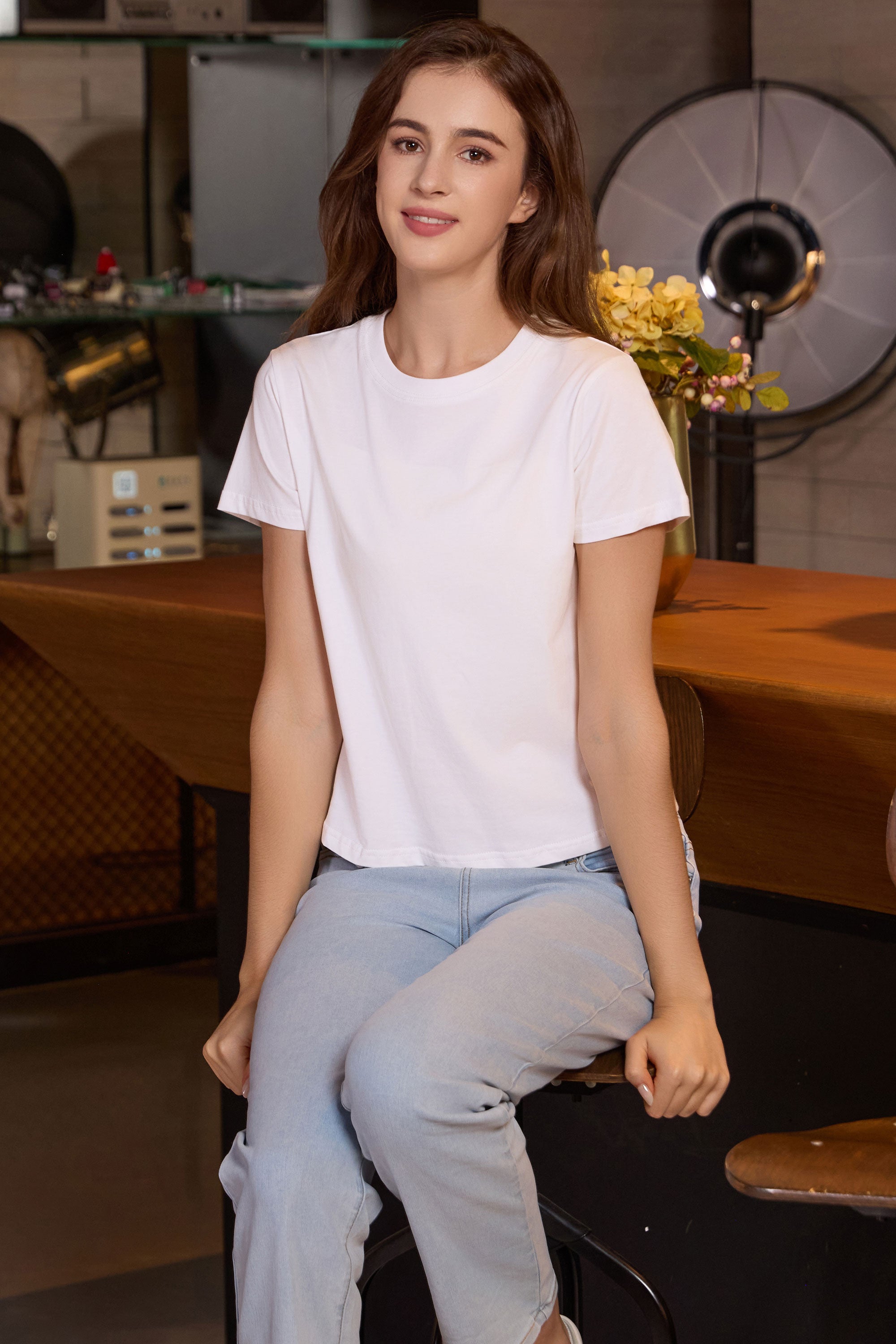 Essential Soft Crop Tee