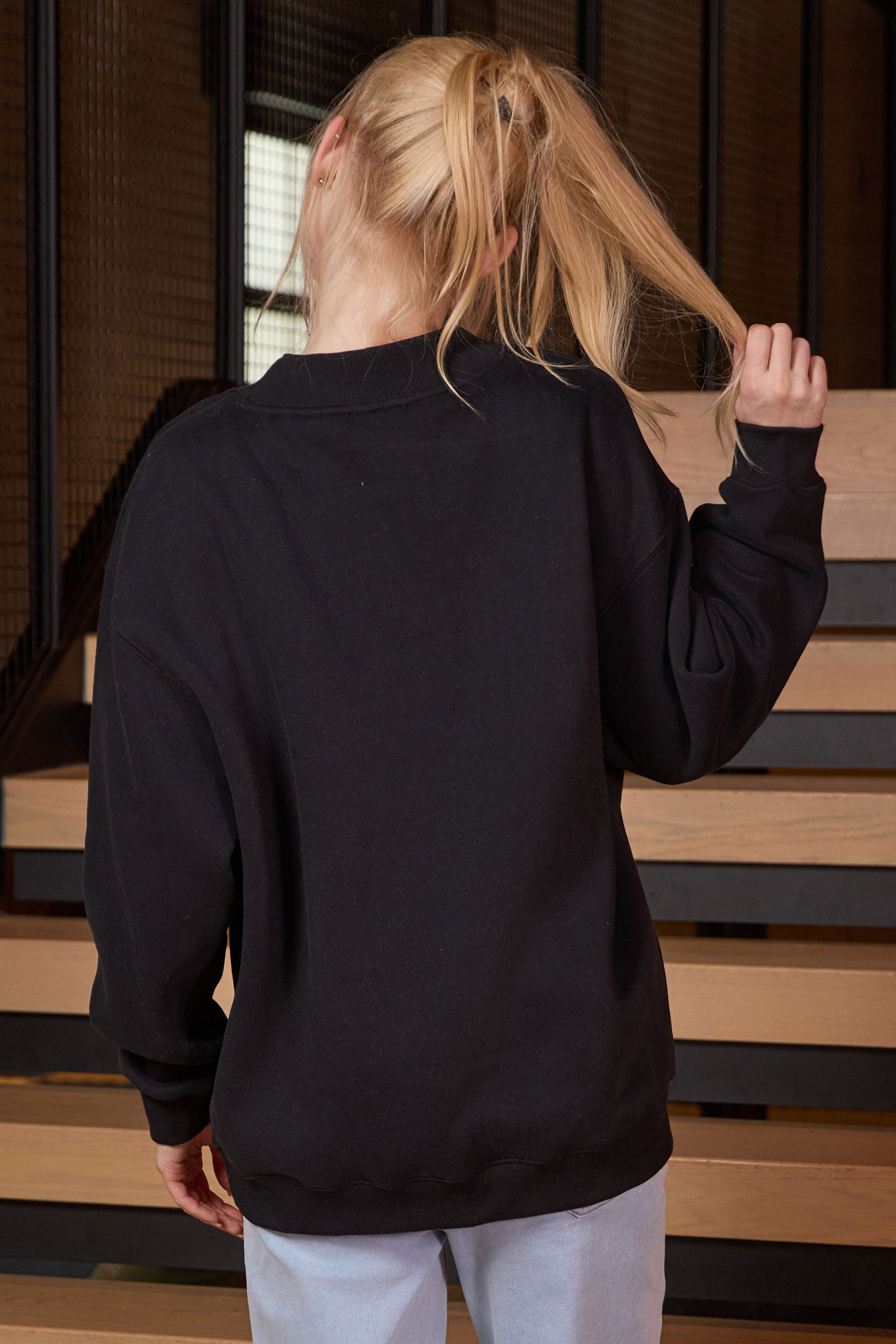 Professioal Yapper Mockneck Sweatshirt