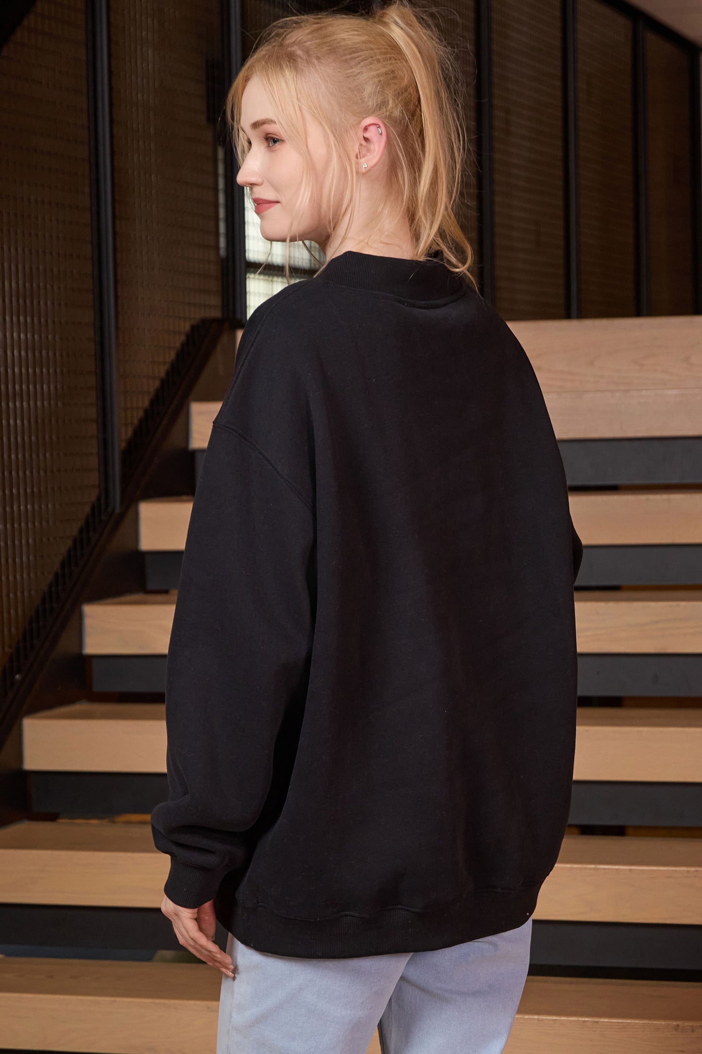 Just a Girl Statement Crewneck