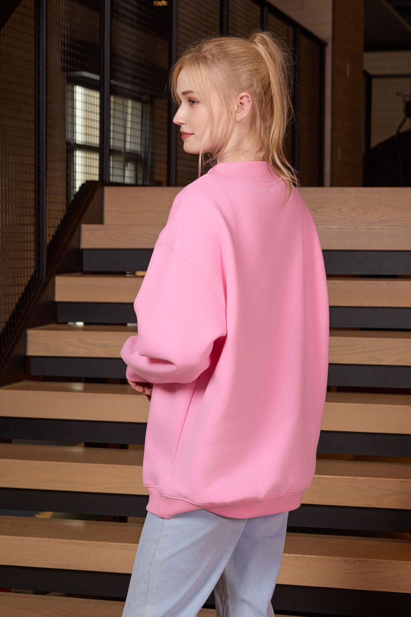 Just a Girl Statement Crewneck