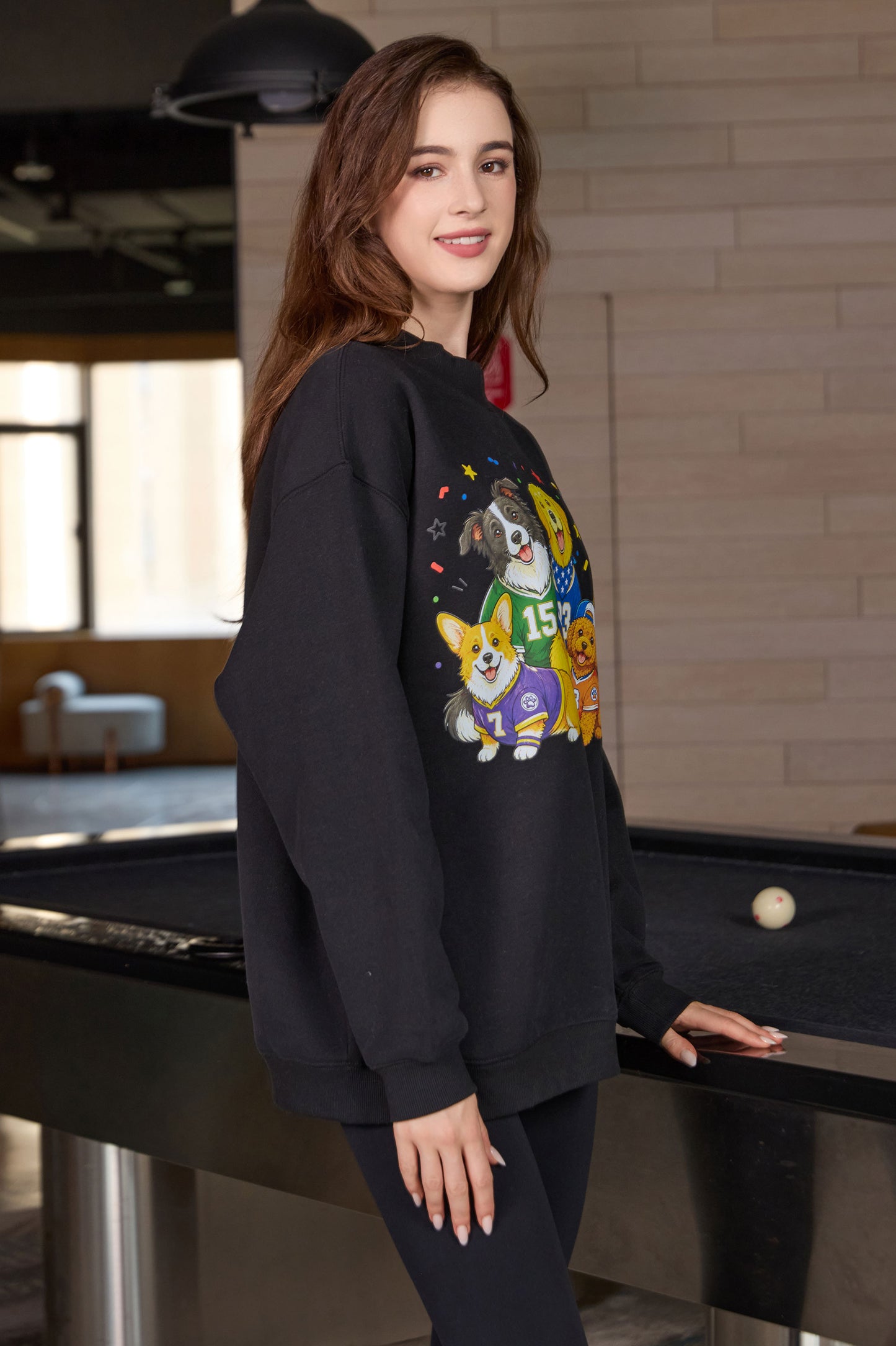 Dog Squad Mockneck Sweatshirt
