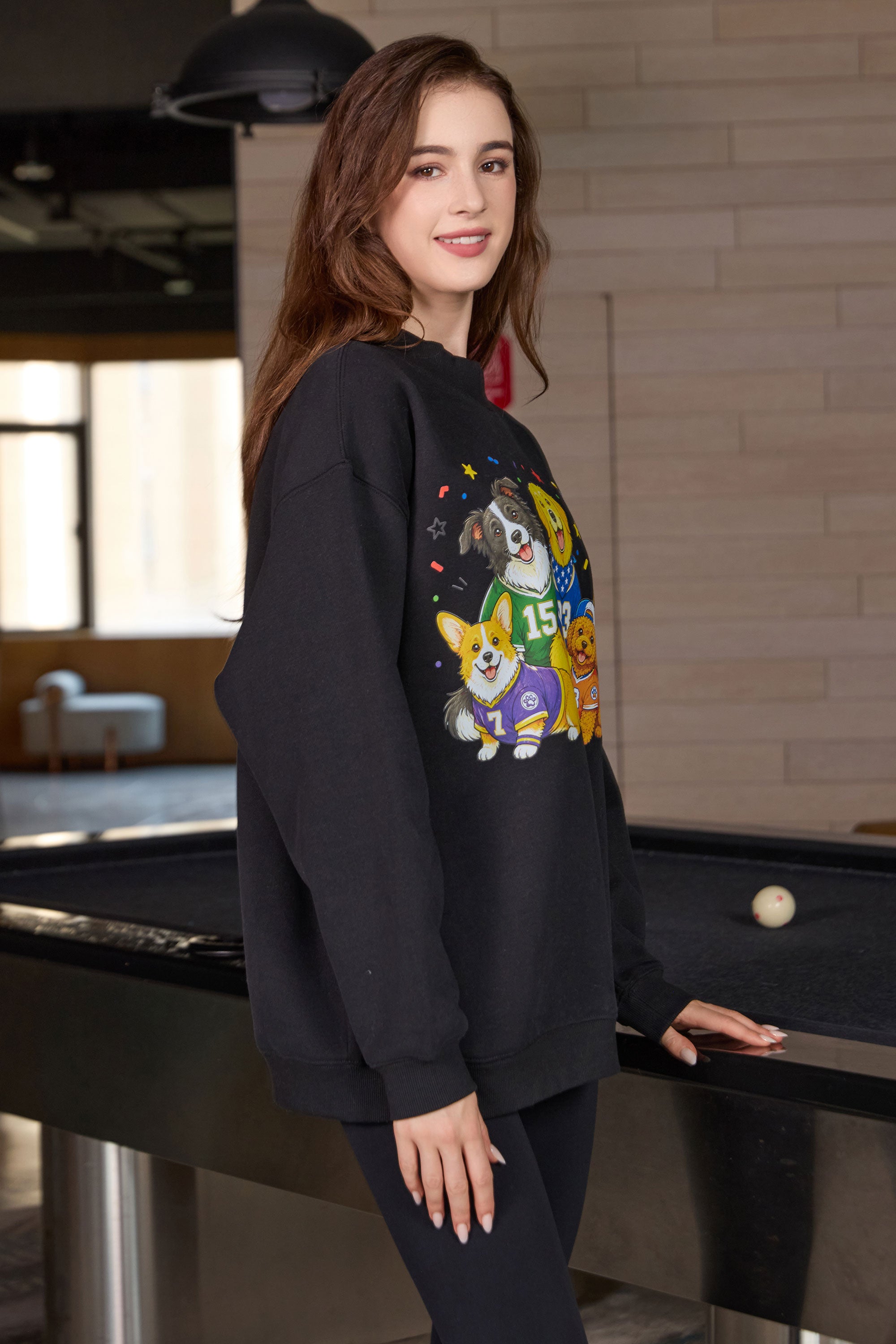Dog Squad Mockneck Sweatshirt