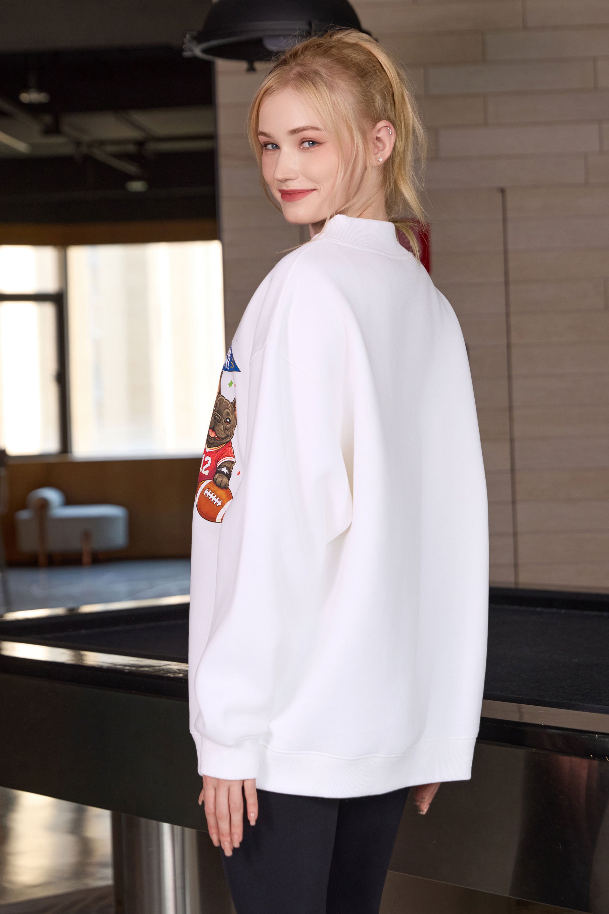 Dog Squad Mockneck Sweatshirt