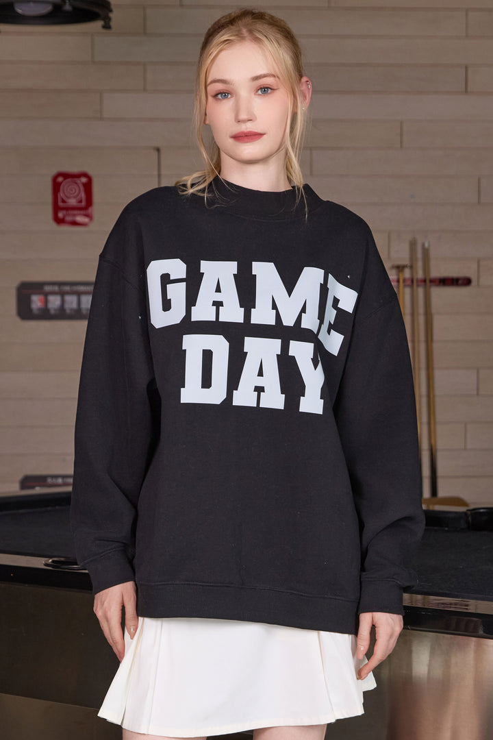 Classic Game Day Mockneck Sweatshirt