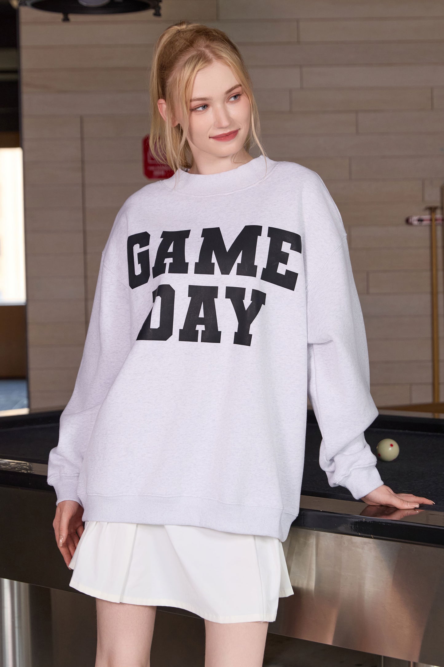 Classic Game Day Mockneck Sweatshirt