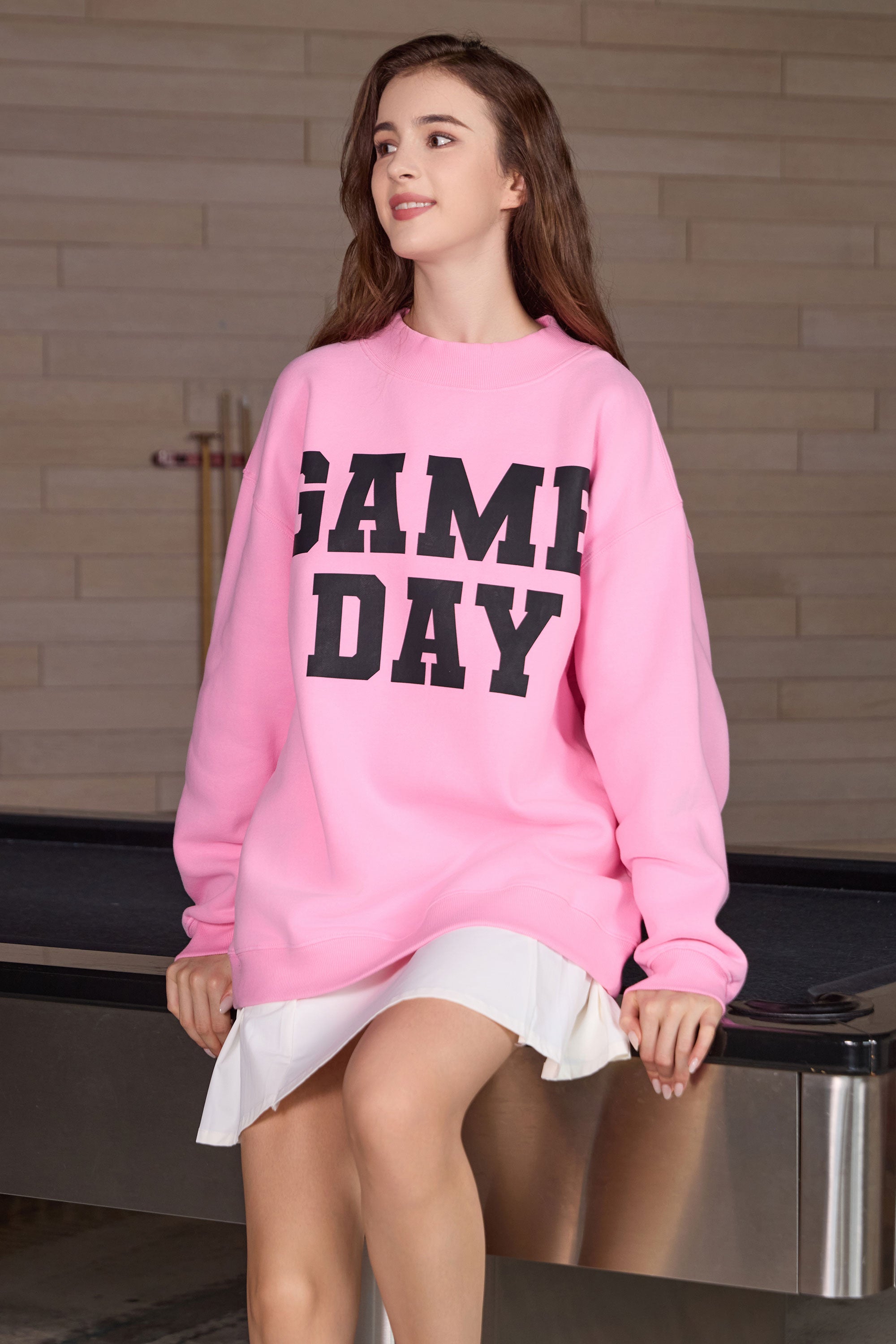 Classic Game Day Mockneck Sweatshirt