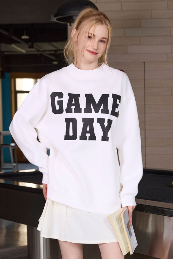 Classic Game Day Mockneck Sweatshirt