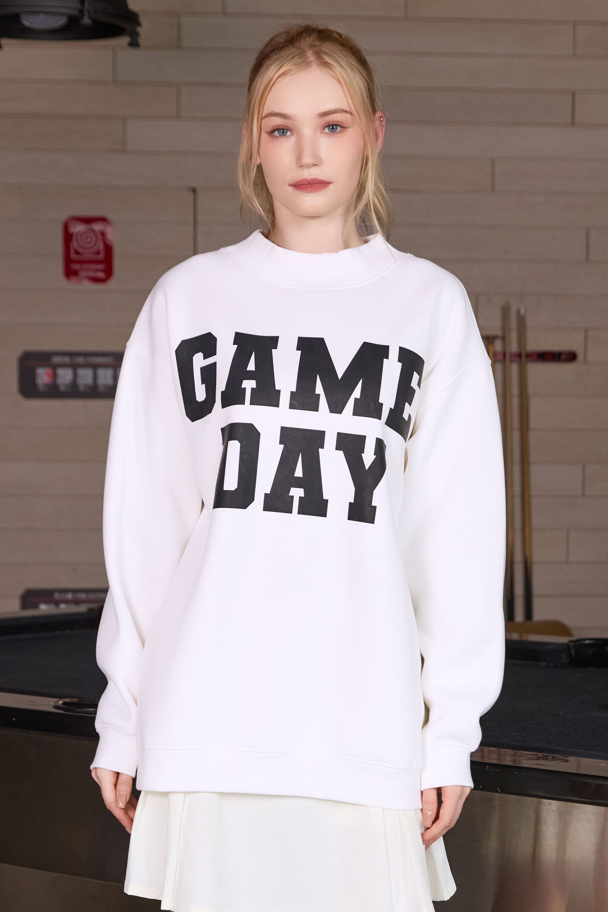 Classic Game Day Mockneck Sweatshirt