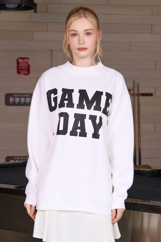 Classic Game Day Mockneck Sweatshirt