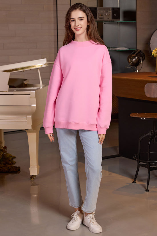Oversized Mockneck Sweatshirt