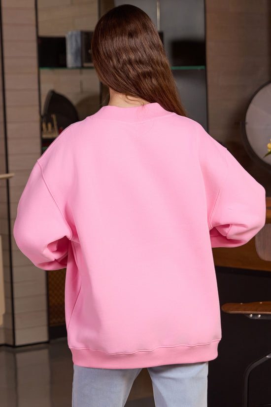 Oversized Mockneck Sweatshirt