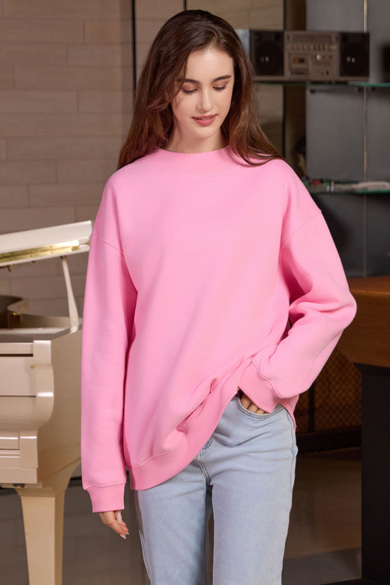 Oversized Mockneck Sweatshirt