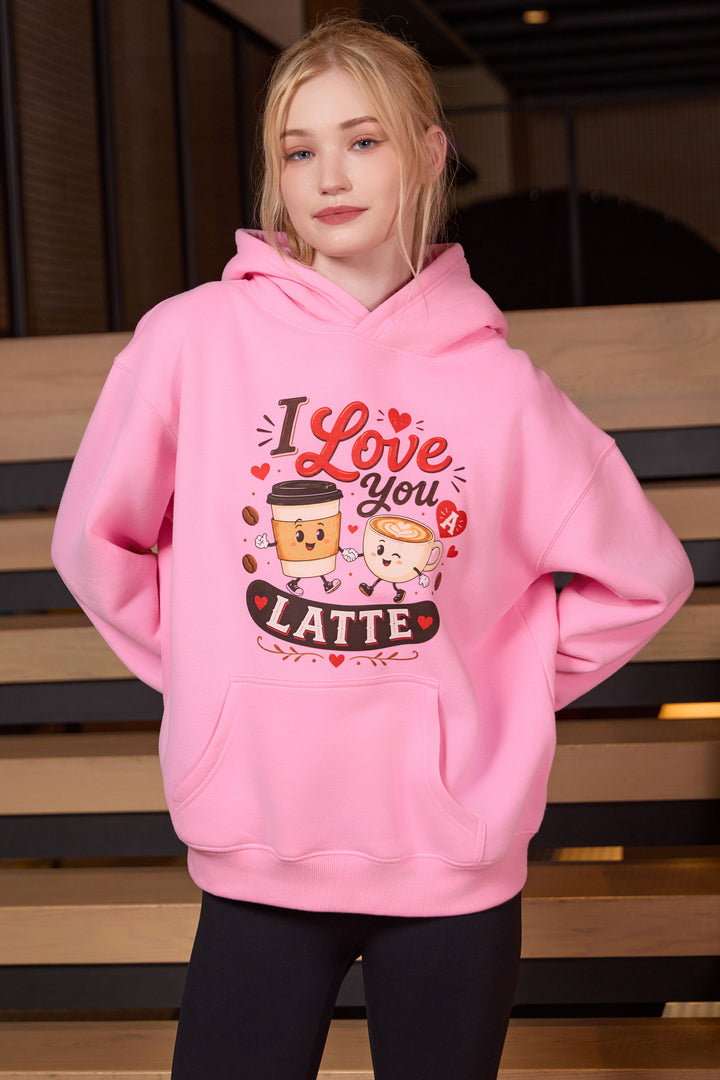 I Love You a Latte Hoodie
