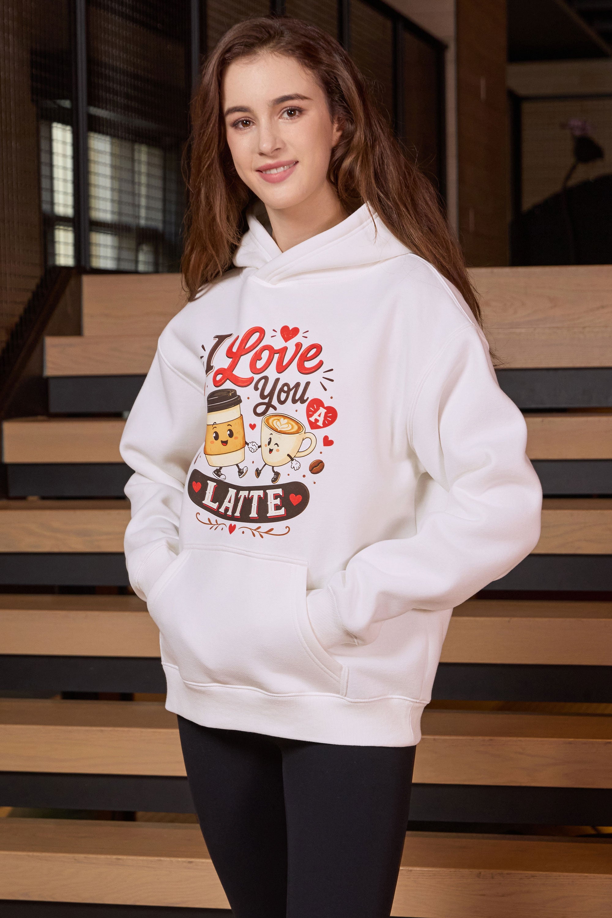 I Love You a Latte Hoodie