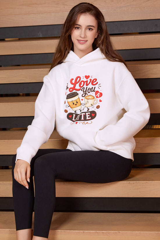 I Love You a Latte Hoodie