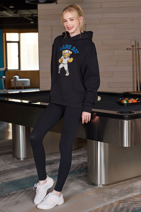 Teddy Football Hoodie