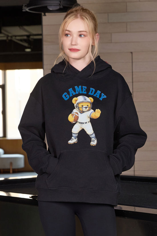 Teddy Football Hoodie