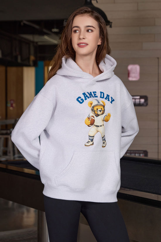 Teddy Football Hoodie