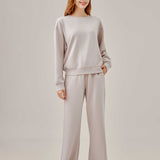 STYBB crewneck sweatshirt & wide pant set