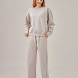 STYBB crewneck sweatshirt & wide pant set