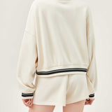The Varsity STYBB Sweatshirt - Ivory Black