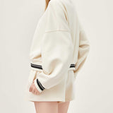 The Varsity STYBB Sweatshirt - Ivory Black