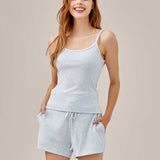 Airy Soft Tank Top 2 piece Set