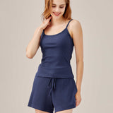 Airy Soft Tank Top 2 piece Set