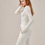Airy Soft Henley Set