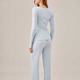 Airy Soft Henley Set