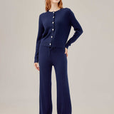 Cable Knit cardigan and pants set