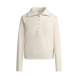 Waffled henley pullover & pants set