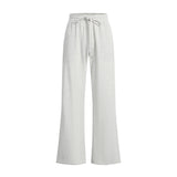 Waffled henley pullover & pants set