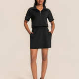 STYBB Quarter zip dress