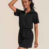 STYBB Quarter zip dress