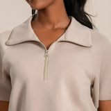 STYBB Quarter zip dress