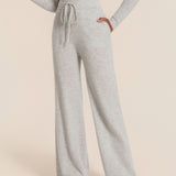 Cashmere soft wide legged pants