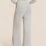 Cashmere soft wide legged pants
