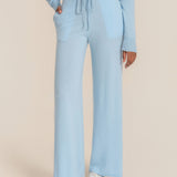 Cashmere soft wide legged pants
