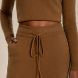 Cashmere soft wide legged pants