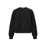 Two Soft Crew Neck Sweatshirt - Black