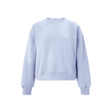 Two Soft Crew Neck Sweatshirt - Light Blue