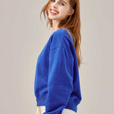 Two Soft Crew Neck Sweatshirt - Royal Blue