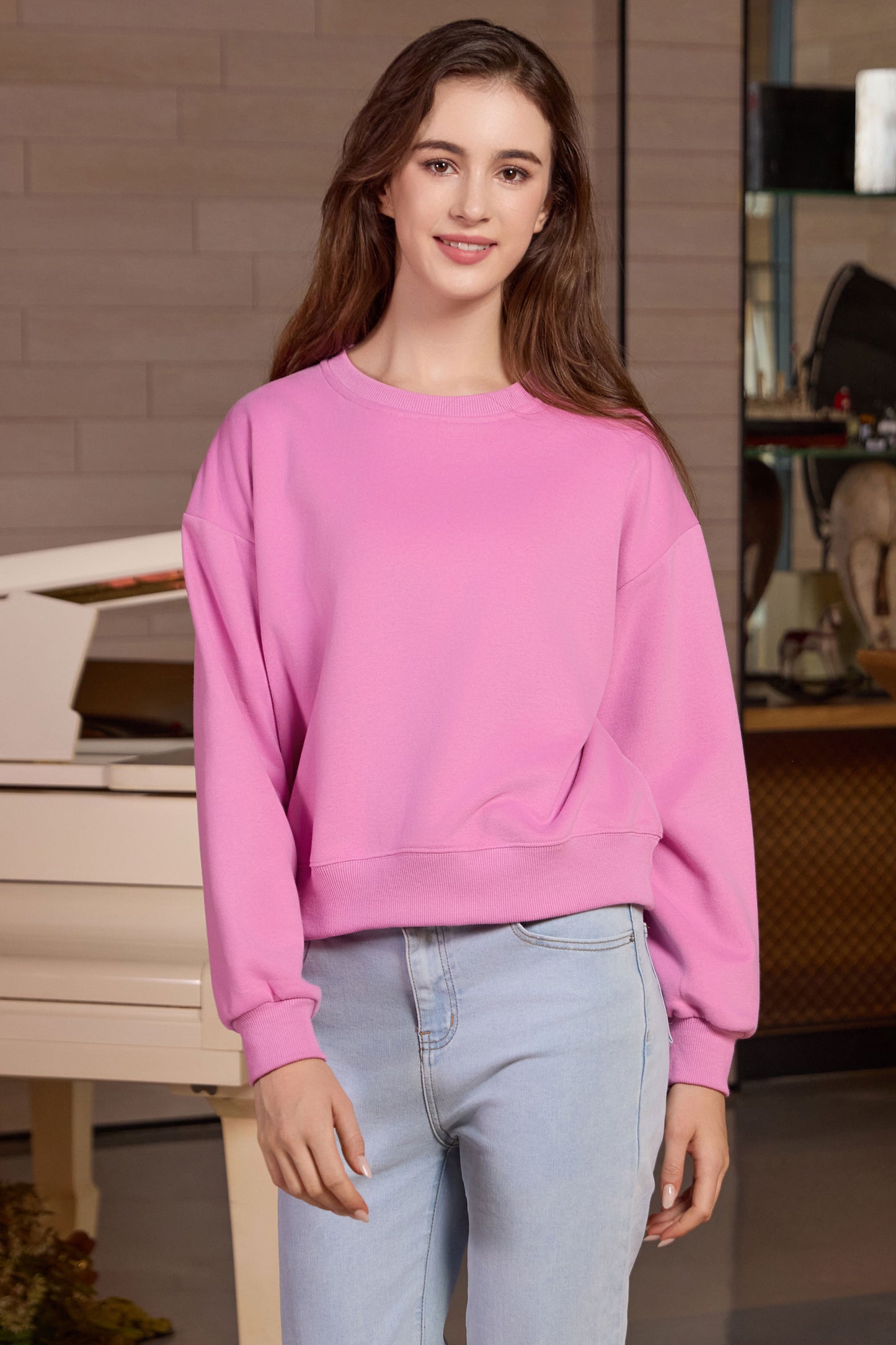 Two Soft Crewneck Sweatshirt