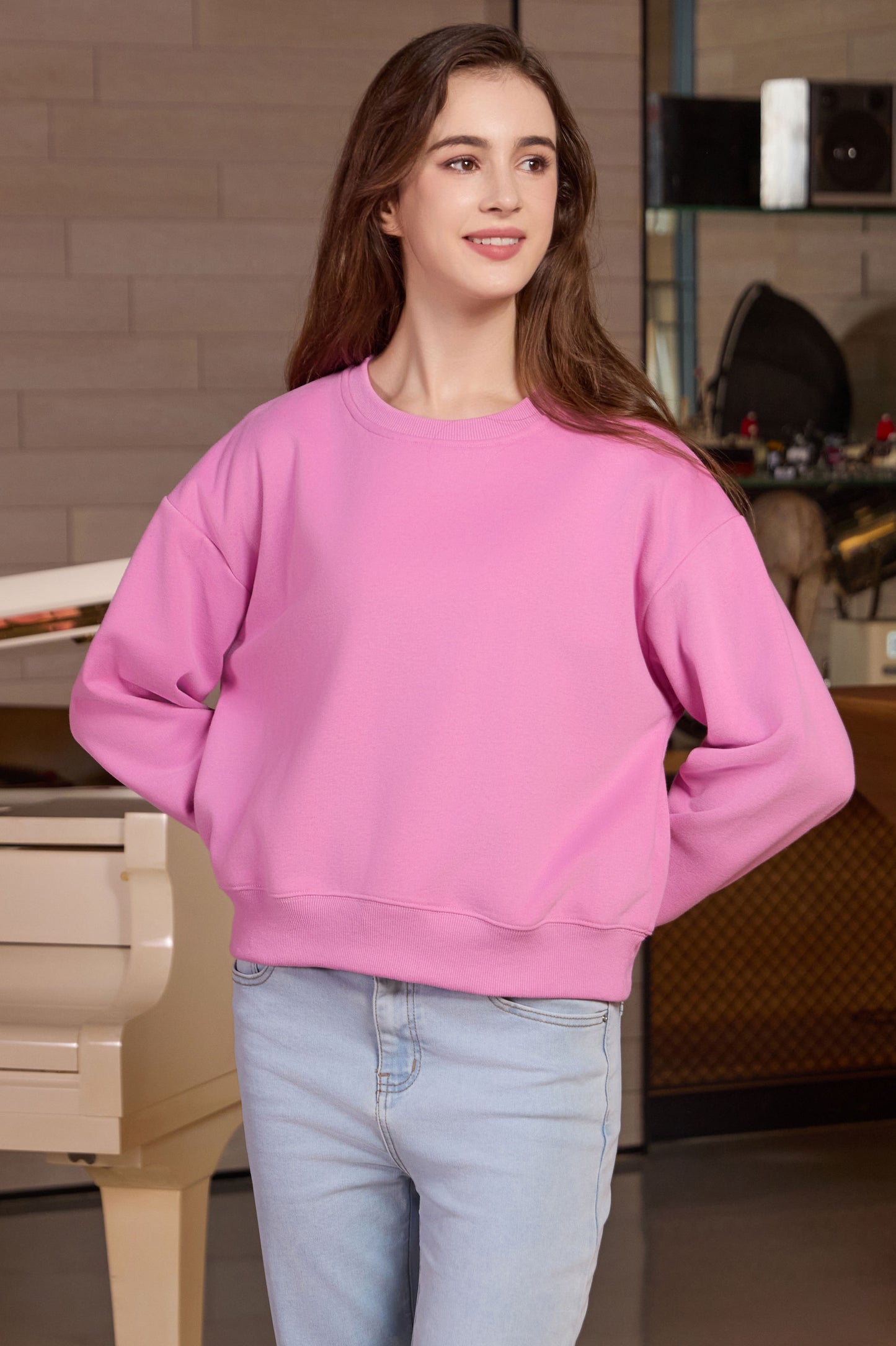 Two Soft Crewneck Sweatshirt