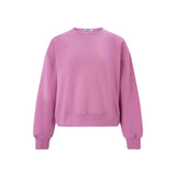 Two Soft Crew Neck Sweatshirt - Purple Pink