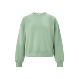 Two Soft Crew Neck Sweatshirt - Sea Green