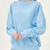 The Cozy Crush Terry Sweatshirt - Blue