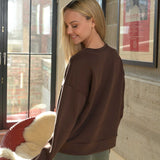 STYBB Crew Neck Sweatshirt - Brown